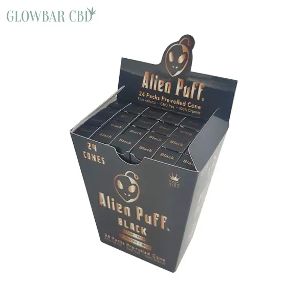 24-ALIEN-PUFF-BLACK-GOLD-KING-SIZE-PRE-ROLLED-BLACK-CONES